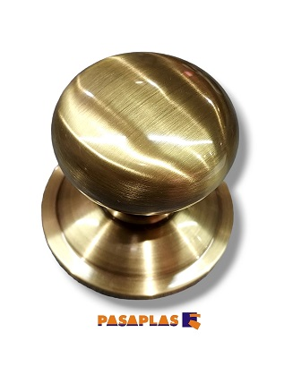 POMO PUERTA ANCLA 900-59 CUERO SATINADO