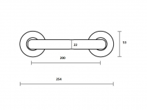 MANILLON ANCLA 925-55 NIQUEL BRILLO/SAT