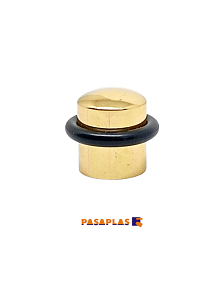 TOPE PUERTA M. GRIP 187 18 mm. PULIDO/NEGRO