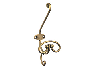 PERCHA M. GRIP 205 mm. LATON ENVEJIDO