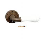 MANIVELA M. GRIP 712 ENVEJECIDO/ PORCEL. BCA. (Jgo