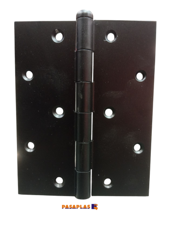BISAGRA TORTAJADA 526/2 NEGRA 150X120 mm.