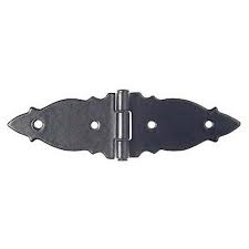 BISAGRA TORTAJADA REF. 11 NEGRO