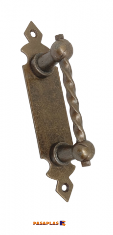 TIRADOR ASA LISO TORTAJADA 114-L ANTICUARIO