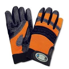 GUANTE SPORT MARCA NARANJA T/9