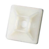 BASE BRIDA ADHESIVA LAPAFIL NEGRA 27X27 (CIEN) 