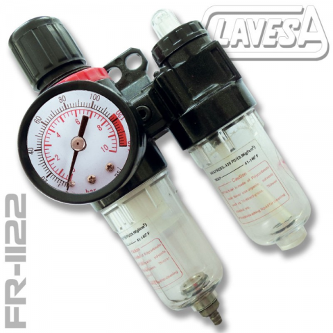 FILTRO CLAVESA FR-1122 (Regul.Depur.-Lubric.) 1/4