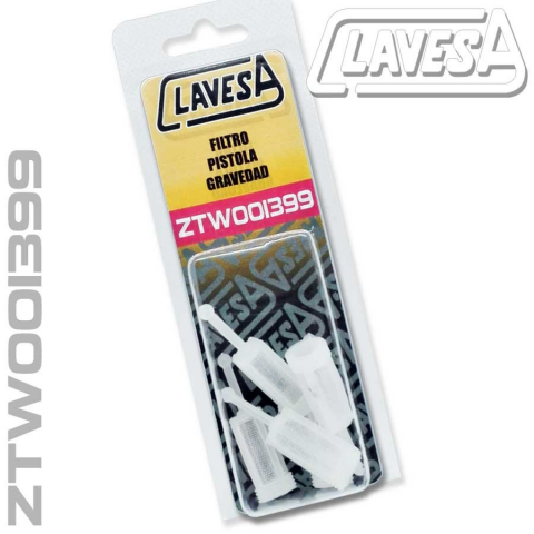 FILTRO PISTOLA GRAV. CLAVESA ZTW001399 (Blister-5)