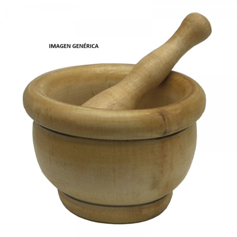 MORTERO MADERA 16cm. 23016