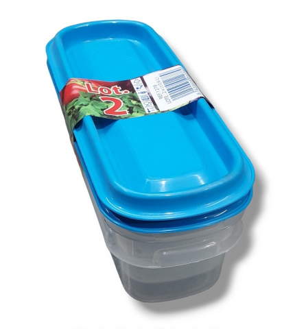 FIAMBRERA PLASTICO 1278 0,6L. (Pack-2)