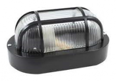 APLIQUE OVAL DH 60.245/N NEGRO