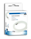 FLEXO DUCHA DH 92060 PVC BLANCO 1,7m.