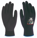 GUANTE 3L MICROFLEX NITRILO NEGRO T/08