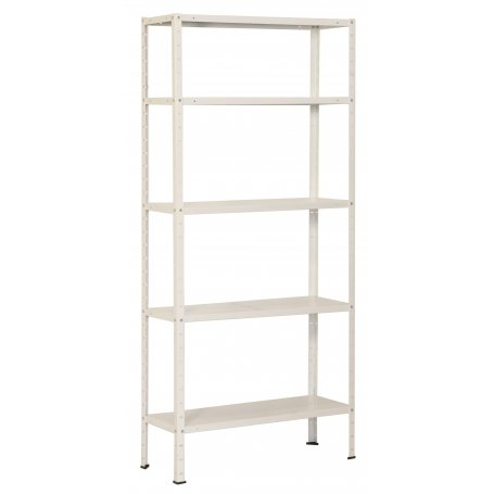 ESTANTERIA KIT JOMASI 178X90X40 5 BALD. BLANCO
