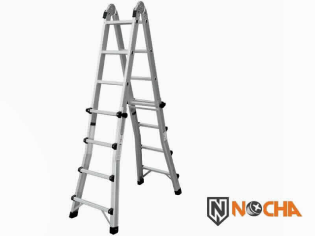 ESCALERA ALUM. BRESME 4+4+4+4