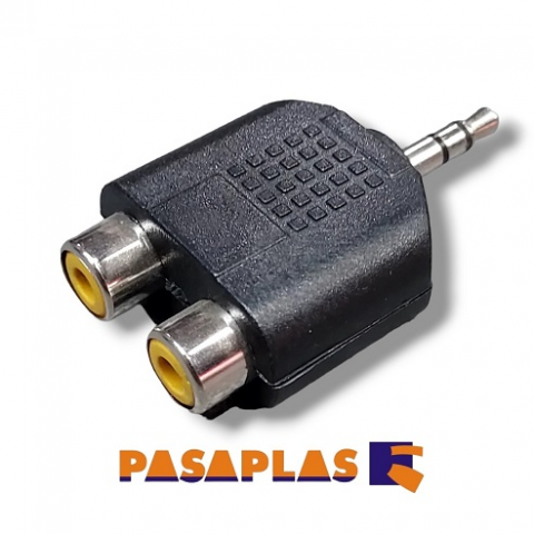 ADAPTADOR AUDIO RCA-JACK