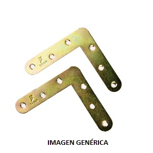 ESCUADRA PLANA MICEL 040X040X12 BICROM.