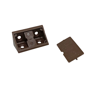 ANGULO PLASTICO MICEL 61022 42X20 MARRON