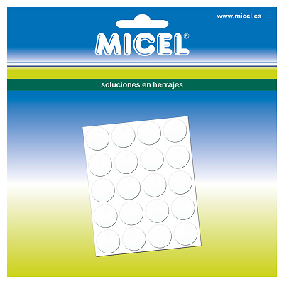 TAPON ADHESIVO MICEL 61901 BLANCO (Pack100)