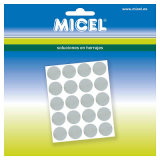 TAPON ADHESIVO MICEL 61905 GRIS (Pack100)