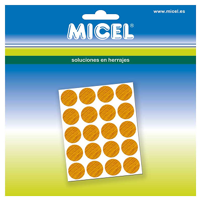 TAPON ADHESIVO MICEL 61908 ROBLE (Pack100)