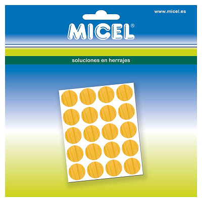 TAPON ADHESIVO MICEL 61909 PINO (Pack100)
