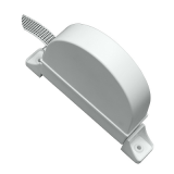 RECOGEDOR PERSIANA ABATIBLE 14mm. BLANCO