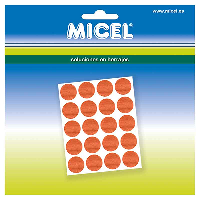 TAPON ADHESIVO MICEL CEREZO CLARO (Blister 100)
