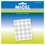 TAPON ADHESIVO MICEL TEXTIL CLARO (Blister 100)