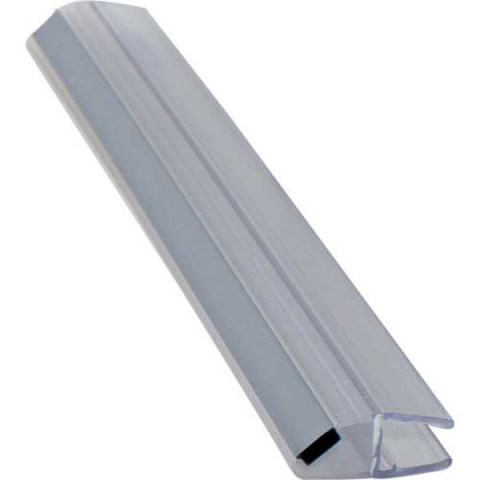 PERFIL MAMPARA MAGNETICO 45º S-N 6/8mm (TIRA 2m.)