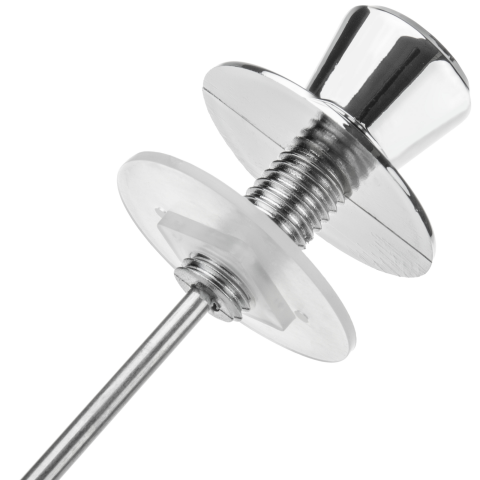 TIRADOR CISTERNA TANQUE BAJO RECTO CROMO