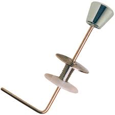 TIRADOR CISTERNA TANQUE BAJO CURVO CROMO