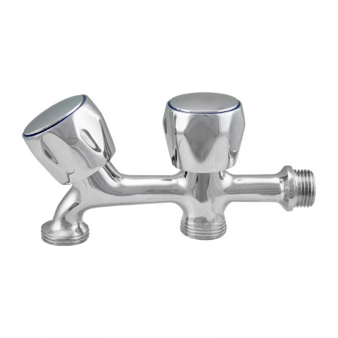 GRIFO LAVADORA DOBLE ROSCA LOGUI 1/2-3/4