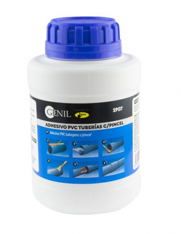 ADHESIVO PVC GENIL BOTE 250 ml.