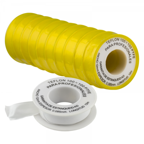 TEFLON EN ROLLO 12 mm. X 12 mts. LOGUI