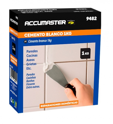 CEMENTO BLANCO ACCUMASTER (Pte. 1 Kg.)