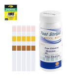 TEST ANALISIS AGUA PISCINA TIRAS LOGUI 3 EN 1