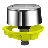 PULSADOR CISTERNA DOBLE DESCARGA FLUTEC CROMADO