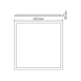 PANEL LED LDV CCT 40W 59.5X59.5 BLANCO