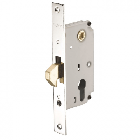 CERRADURA BATON E3462/40 CC INOX. P/CORRED.