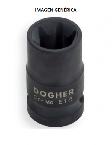 LLAVE VASO IMPACTO DOGHER TORX 1/2