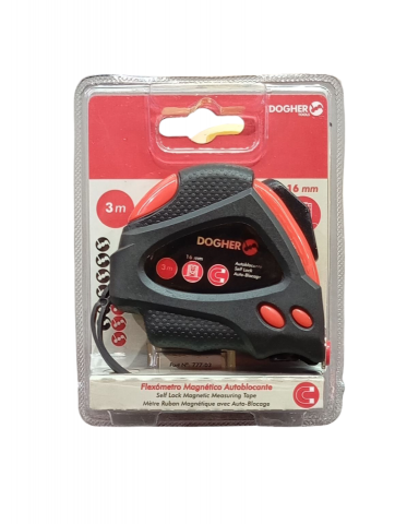FLEXOMETRO DOGHER MAGNETICO 03m. 777-03