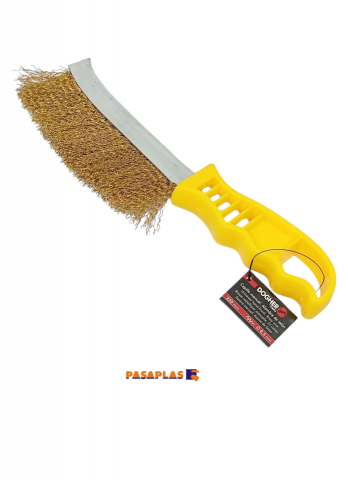 CEPILLO ALAMBRE C/M AMARILLO LATON DOGHER