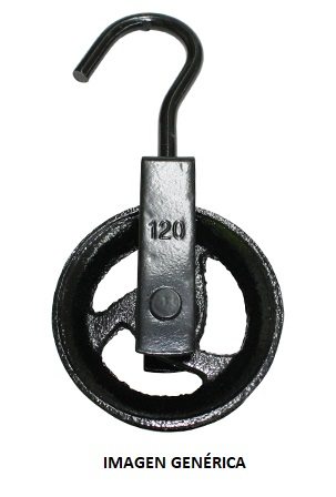 POLEA DE POZO 16 cm. BRIXO