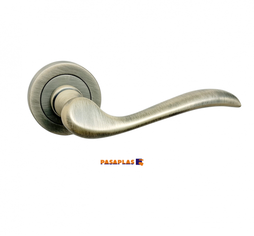 MANIVELA LIBRA 9901 PLATA ANTIGUA (Jgo.)