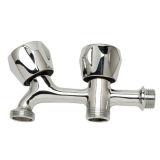 GRIFO LAVADORA DOBLE ROSCA MAURER 1/2