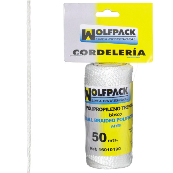 CUERDA ATIRANTAR BLANCO WOLFP. (Bobina 050 m.)