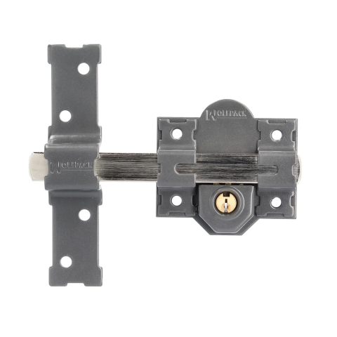 CERROJO WOLFPACK B8 LLAVE/LLAVE 165/50mm. PERA
