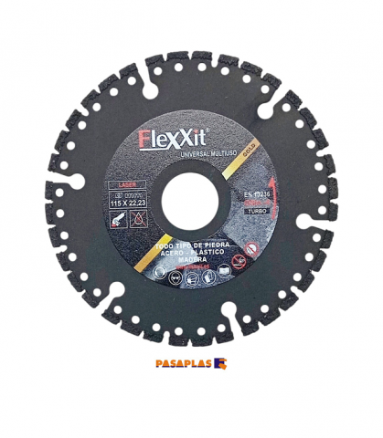 DISCO DIAMANTE FLEXXIT MULTIMATERIAL 115