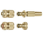 SET RIEGO SATURNIA LATON 4 Pzas.